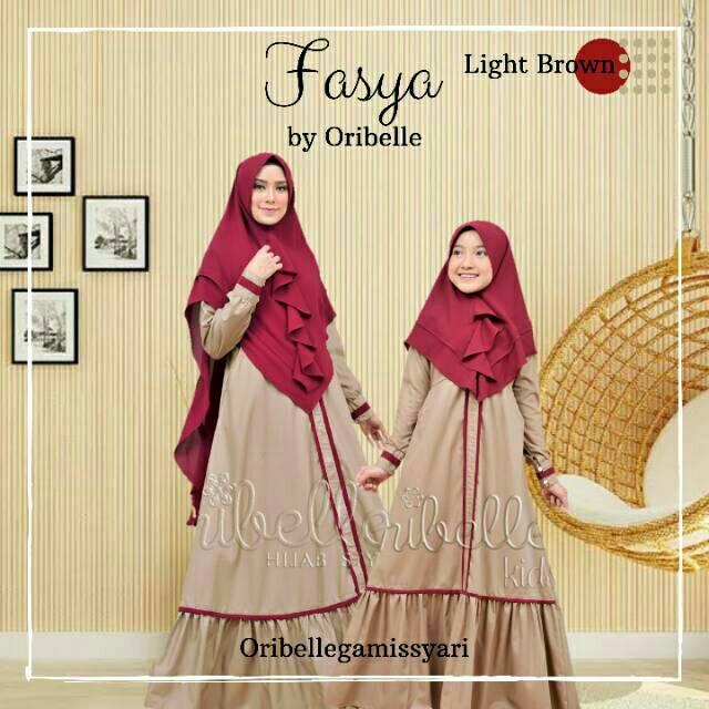 Gamis anak/gamis anak remaja/gamis couple/gamis couple ibu anak/gamis oribelle/oribelle kids