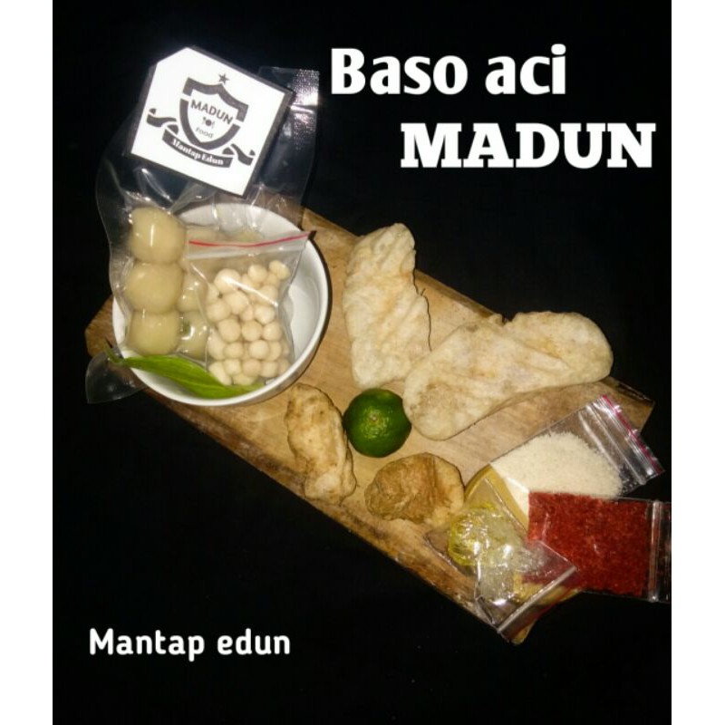 

Baso Aci MADUN(Mantap edun)