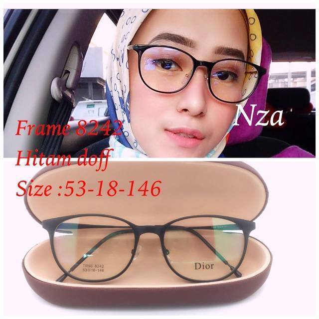 Frame Kacamata Wanita Trendy, Kaca mata Minus, Kacamata Anti Radiasi, Kaca mata Terbaru 82//42