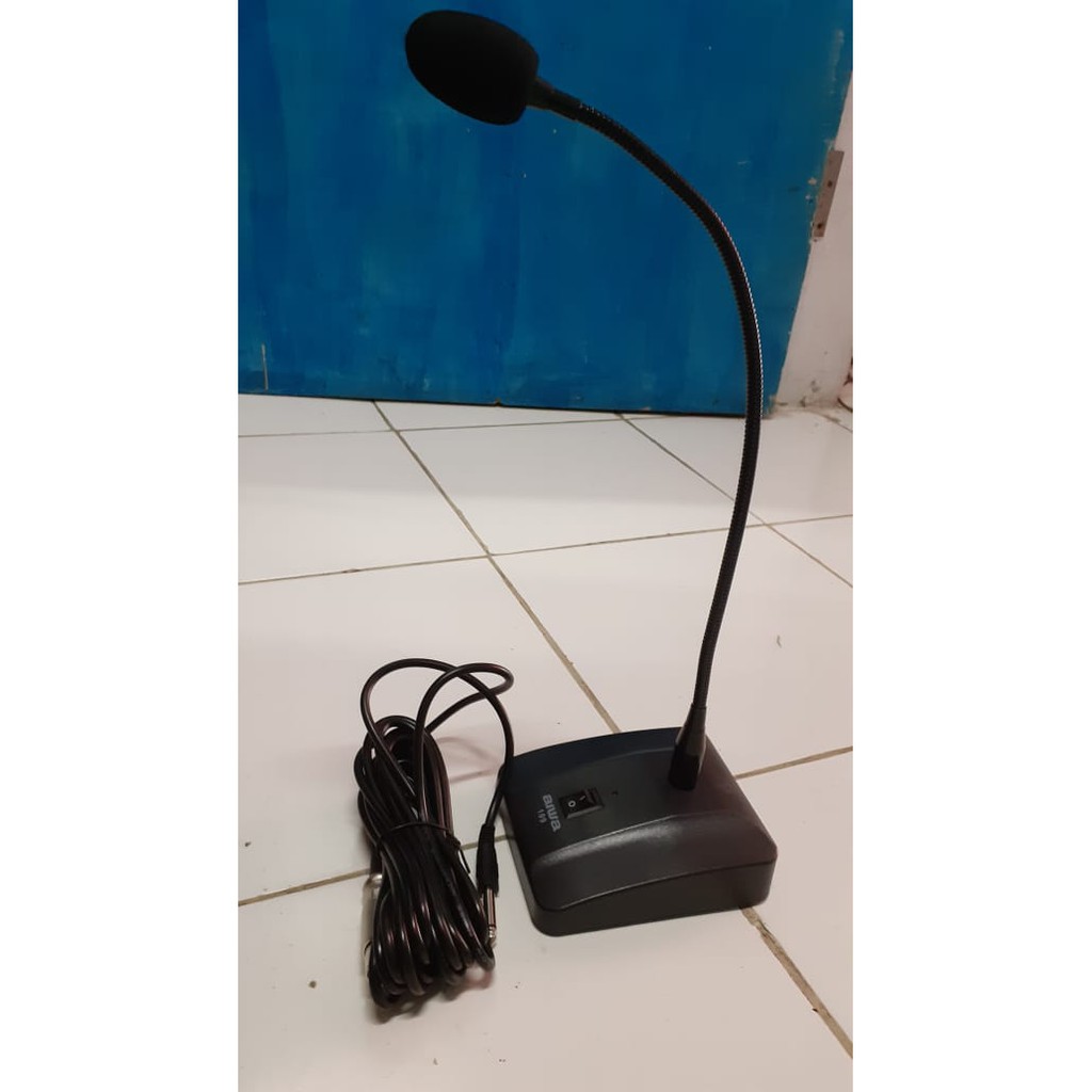 sony condenser condesor mic meja mikrophone table podium microphone pro audio sound sistem vokal vocal mik profesional panggung dj studio meeting rapat pengeras suara  suara bagus, jernih dan bersih 1bh microphone 1bh kabel 1bh busa Suara bagus,sensitif,e