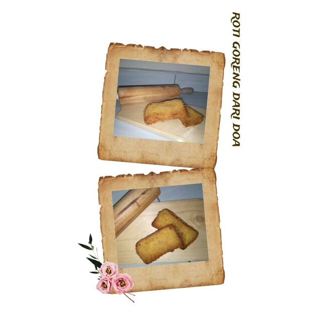 

roti goreng / cemilan / Bandung / roti dari doa / ayam / mayonaise