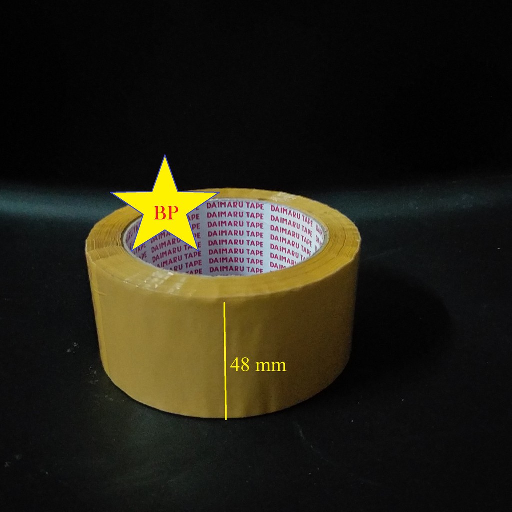

Lakban Coklat/ DAIMARU TAPE COKLAT 48 mm