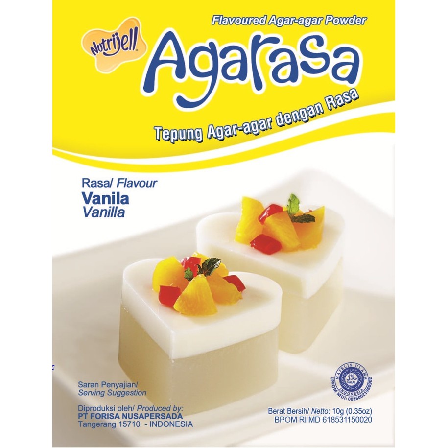 

Nutrijel Agarasa Vanilla 10Gr