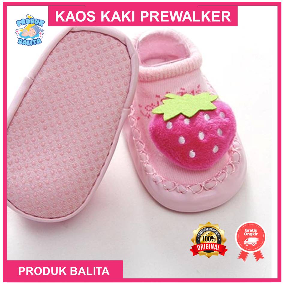 Kaos Kaki Prewalker Kaos Kaki Anak Import Baby Prewalker Shoes Socks Anti Slip