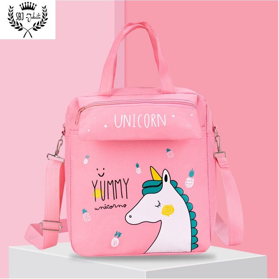 Tas sekolah / Tas Belajar / Tas Kursus / Tas Jalan jalan anak Kartun