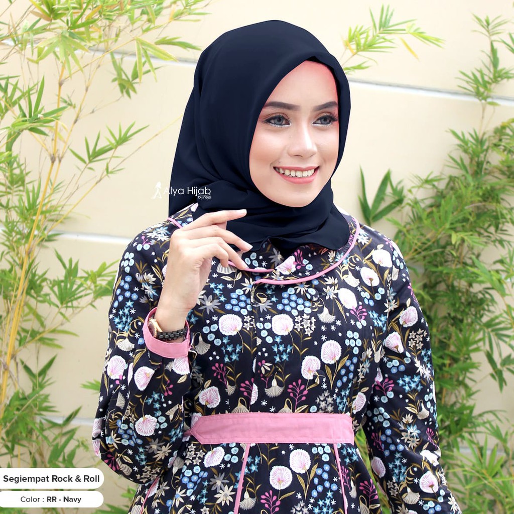 JILBAB SEGIEMPAT ROCK N ROLL Shopee Indonesia