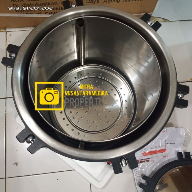 Autoclave Gea 18 Liter Dengan Timer