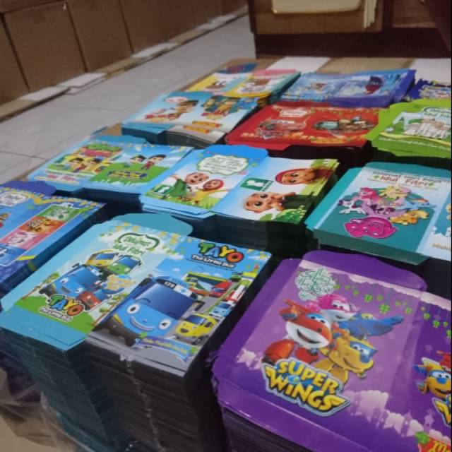 

Amplop lebaran Angpao idul fitri Karakter Paket Seribu