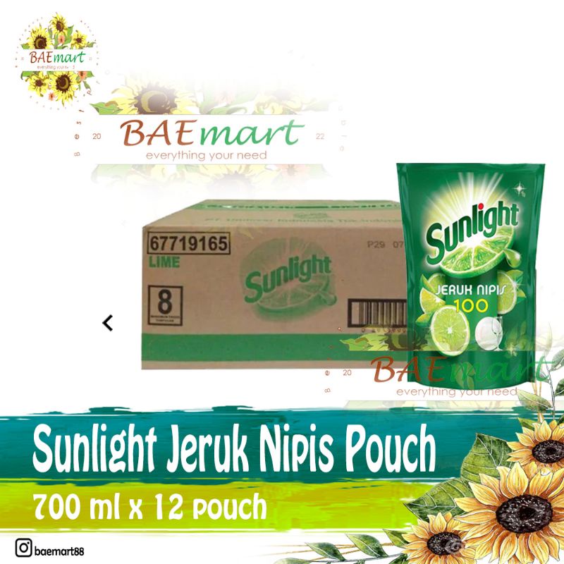 Sunlight JERUK  NIPIS 650ml Grosir Per dus isi 12 Pouch - GROSIR TERMURAH