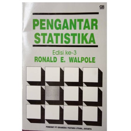 PENGANTAR STATISTIKA RONALD WALPOLE EDISI 3