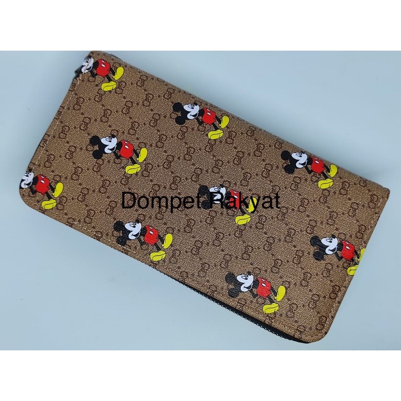 Dompet Panjang Impor, Dompet Wanita Mickey Mouse , Gucci Mickey Mouse, Artis , Korea , Travel