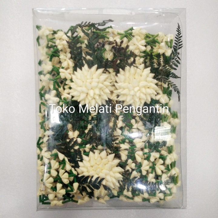 Bunga Melati Pengantin Wanita Imitasi Palsu Siraman