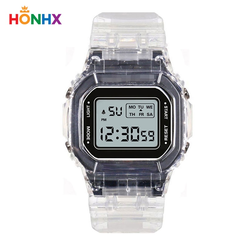 HONHX T576 Jam Tangan Wanita Digital Rubber WK-SBY