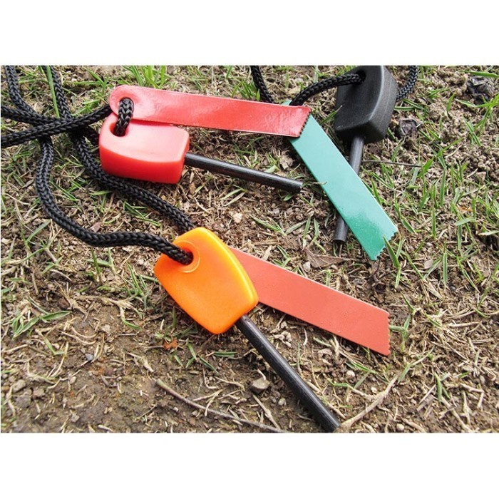 Fire Starter Pemantik Api Flint Outdoor Survival Magnesium Stone Murah