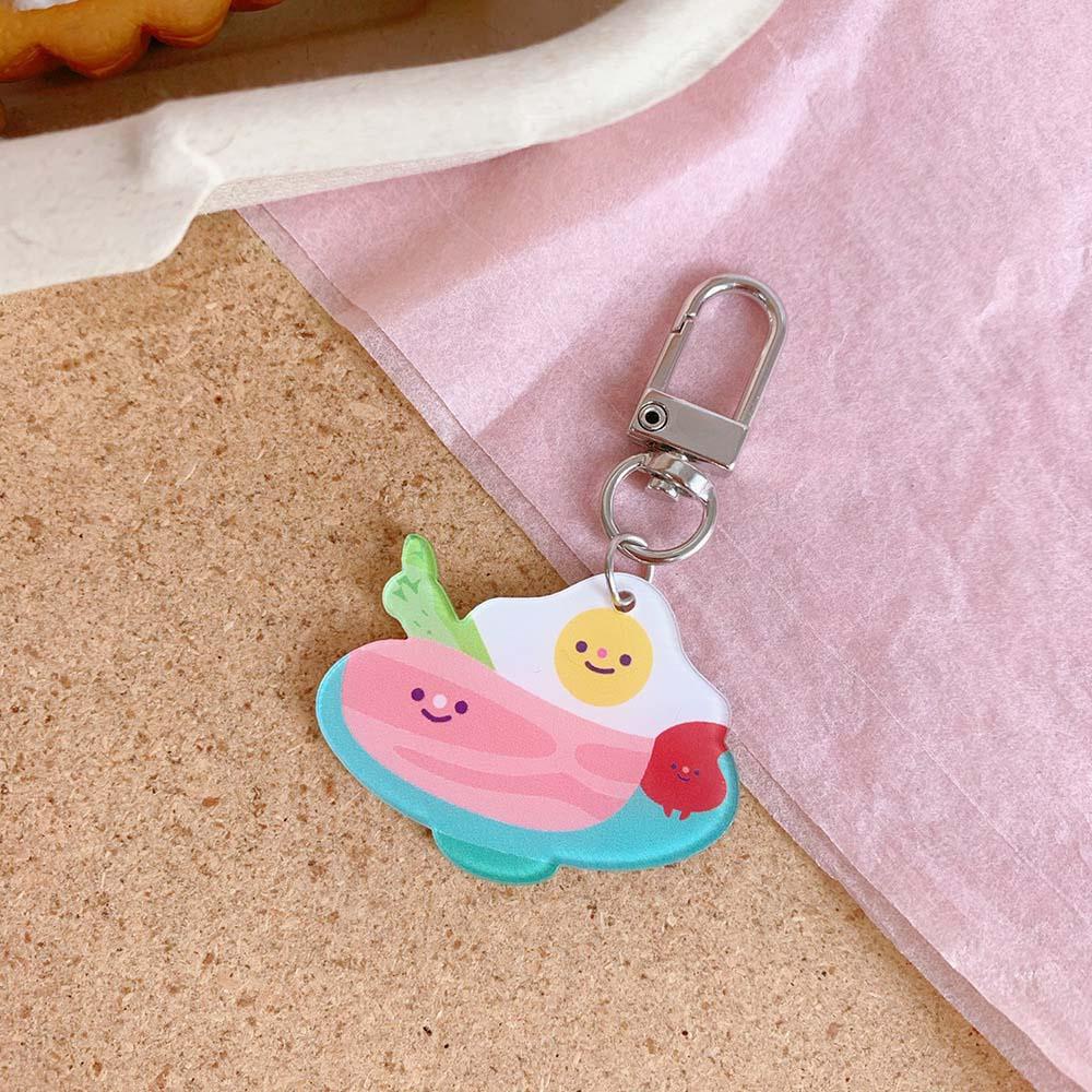 LANFY Keyring Toy Gifts Kids Women Puppy Pendant Bear Acrylic Keyfob