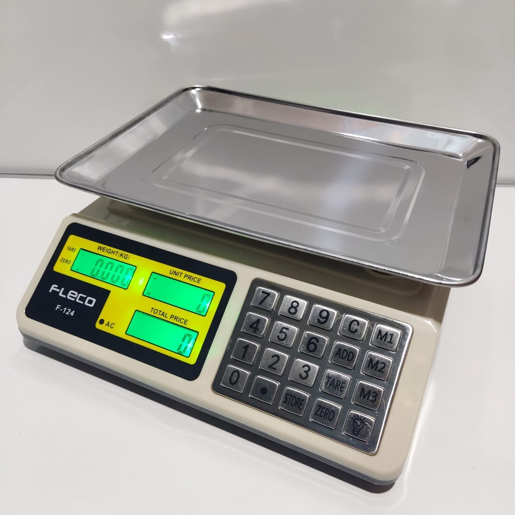 TIMBANGAN BESAR DIGITAL FLECO F-124 TIMBANGAN BUAH/TIMBANGAN LOUNDRY/TIMBANGAN SERBAGUNA