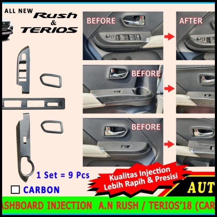 Panel Dashboard All New Rush / Terios ( Carbon )