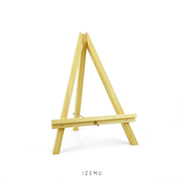 

Dijual IZEMU FUYO - Wooden Easel / Stand Kayu / Tripod Kayu Pinus (Medium) Murah