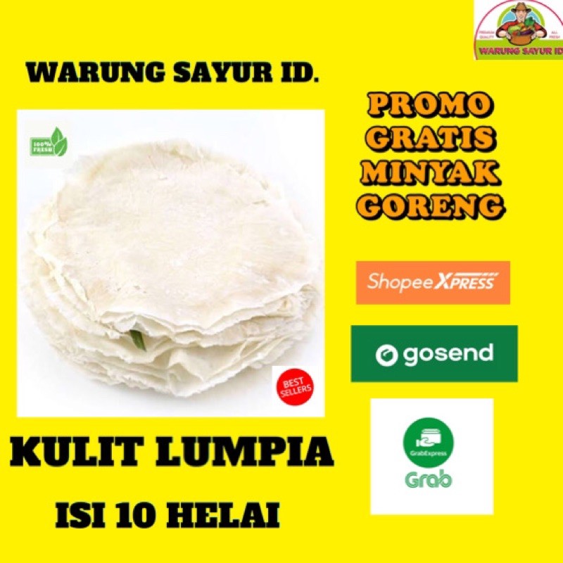 

WARUNG SAYUR | KULIT LUMPIA ISI 10