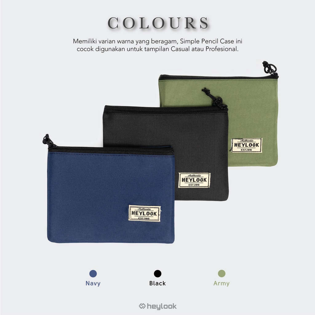 11.11 SALE (BISA COD) POUCH BAG SIMPLE POUCH ORGANIZER BAG SIMPLE POUCH CABLE BAG HEYLOOK