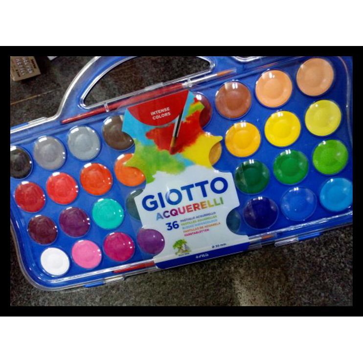 

Terlaris Cat Air/Watercolour Block 36 Warna Giotto New Product Bagus Murah