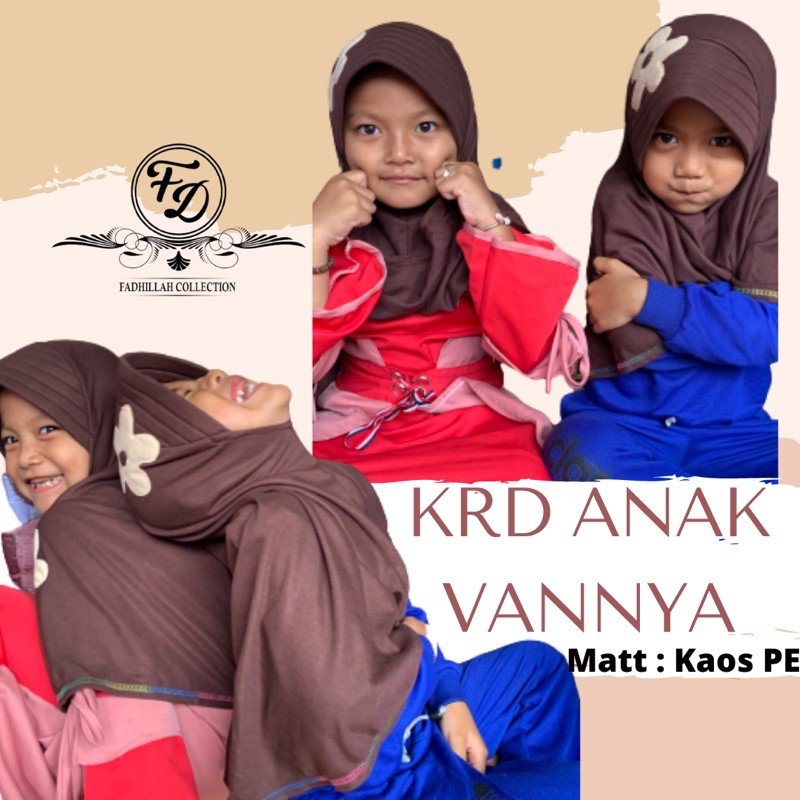 KERUDUNG ANAK VANNYA | by FD / KERUDUNG ANAK TK / KERUDUNG ANAK
