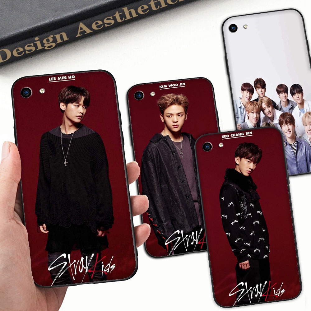 Soft Case Motif Stray Kids Warna Hitam Untuk Vivo Y12 Y15 Y19 Y20 Y30 Y50 Shopee Indonesia