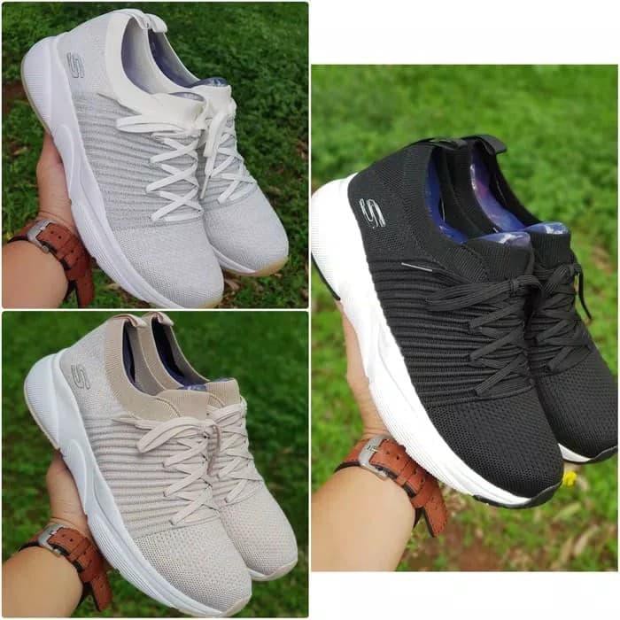 Flex12 SEPATU WANITA SKECHERS / SKECHER / SKETCHERS / SKECHER MERIDIAN 2.0 - Hitam, 36 Berkualitas
