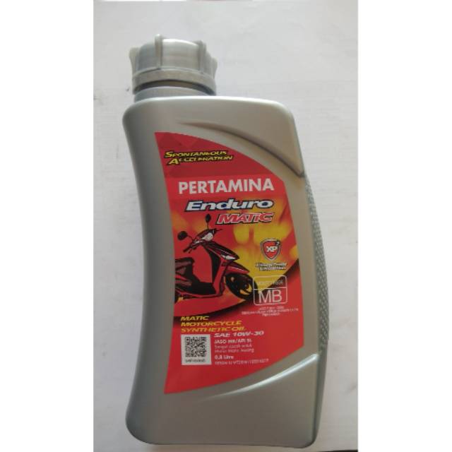 Oli Mesin ENDURO  Matic 0,8