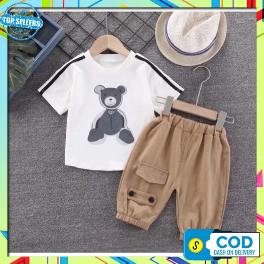 Setelan Anak Pakaian Anak Laki-Laki Balita Stelan Anak Ramadhan 2022 Keren Premium Laki-Laki Terbaru