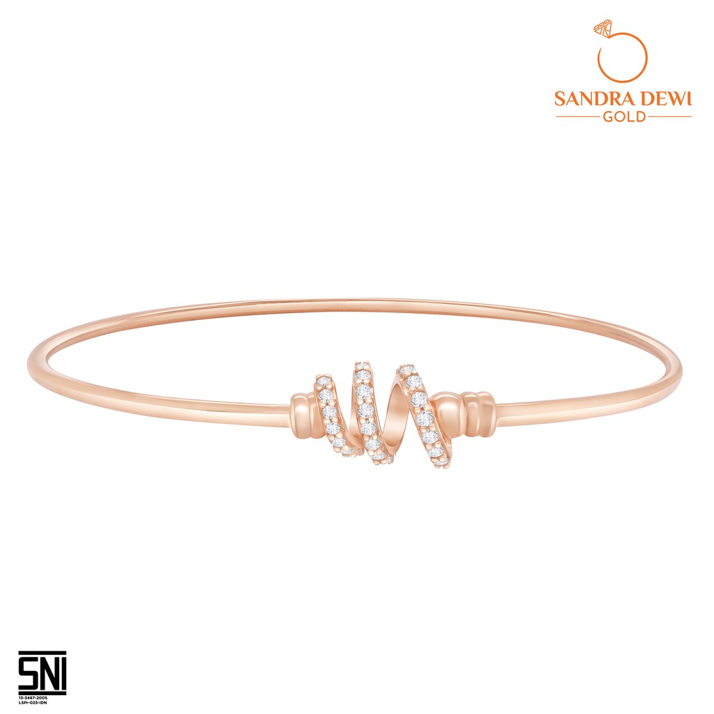 Gelang The Wave by Sandra Dewi Gold 18K BG200110
