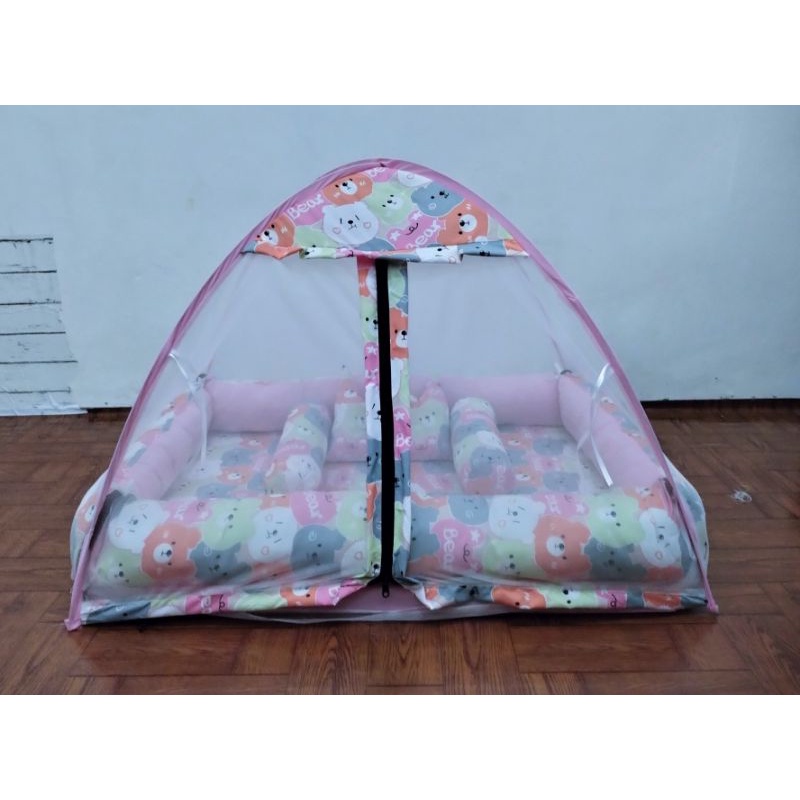 Kasur Bayi Kolam Kulambu Tenda Motif Super Cantik Bisa COD