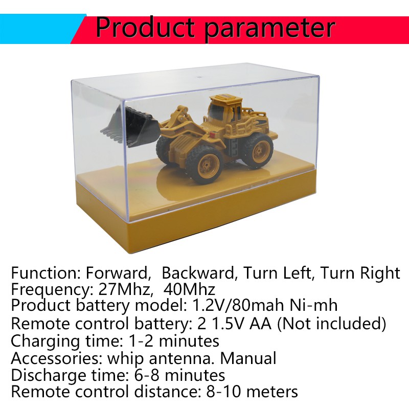 Mainan Anak Remote Control Mobil Mainan Teknik Termasuk Excavator /Crane / Dump Truck Remote Control