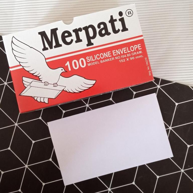 

(R2H5) ★ Amplop Merpati 104.80g (Isi 100 pcs) //Diskon@lagi