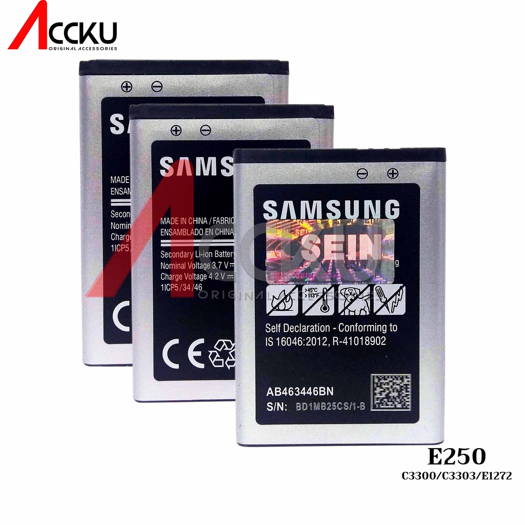 aterai Samsung Galaxy Lakota C3322 / Corby C3650 / Batre Battery Hp Original