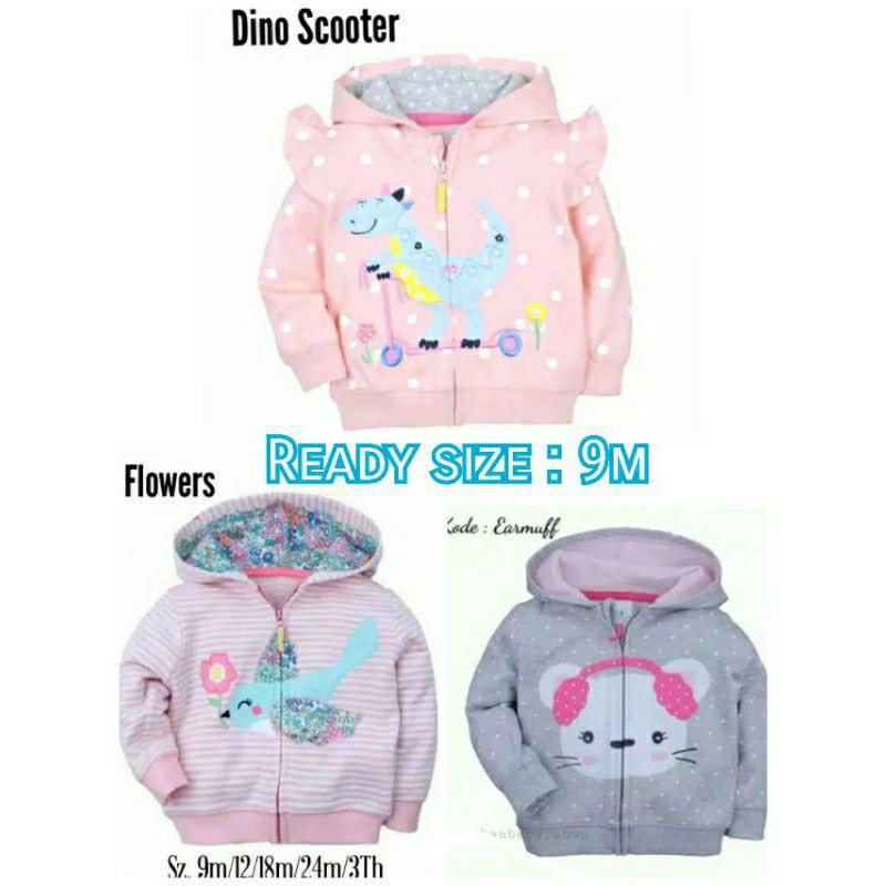 Cuci Gudang Jaket Bayi Size 6m, 9m,12m Carters