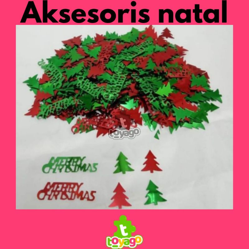 Hiasan Natal/Aksesoris Natal 76 gram Grosir Murah