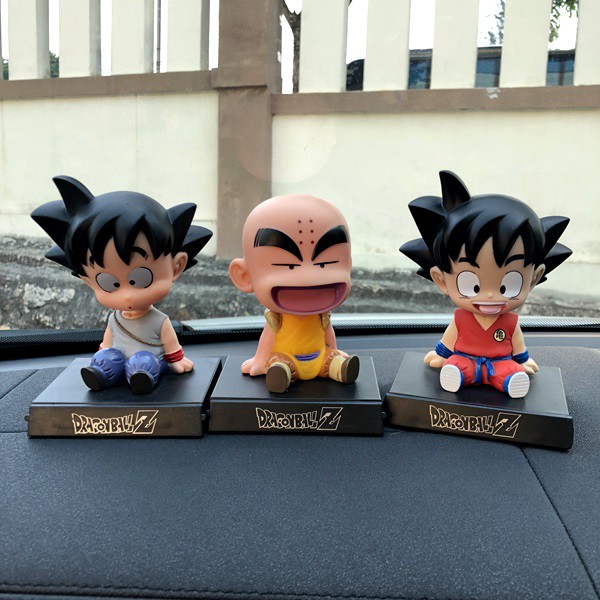 Boneka Figure Miniatur Pajangan Mobil Stand HP Dragon Ball Z Goyang Kepala Shacking Head Toy