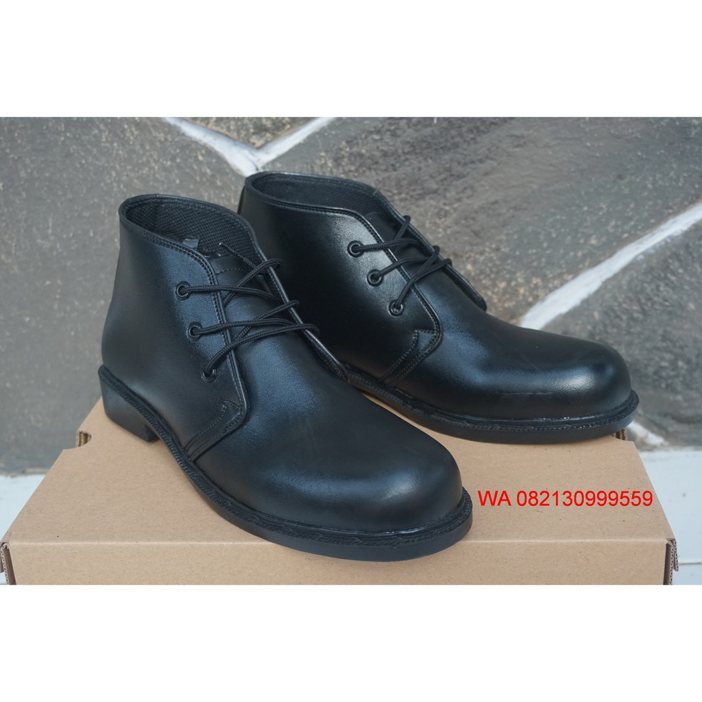 Sepatu PDH Satpam - Sepatu Paskibra