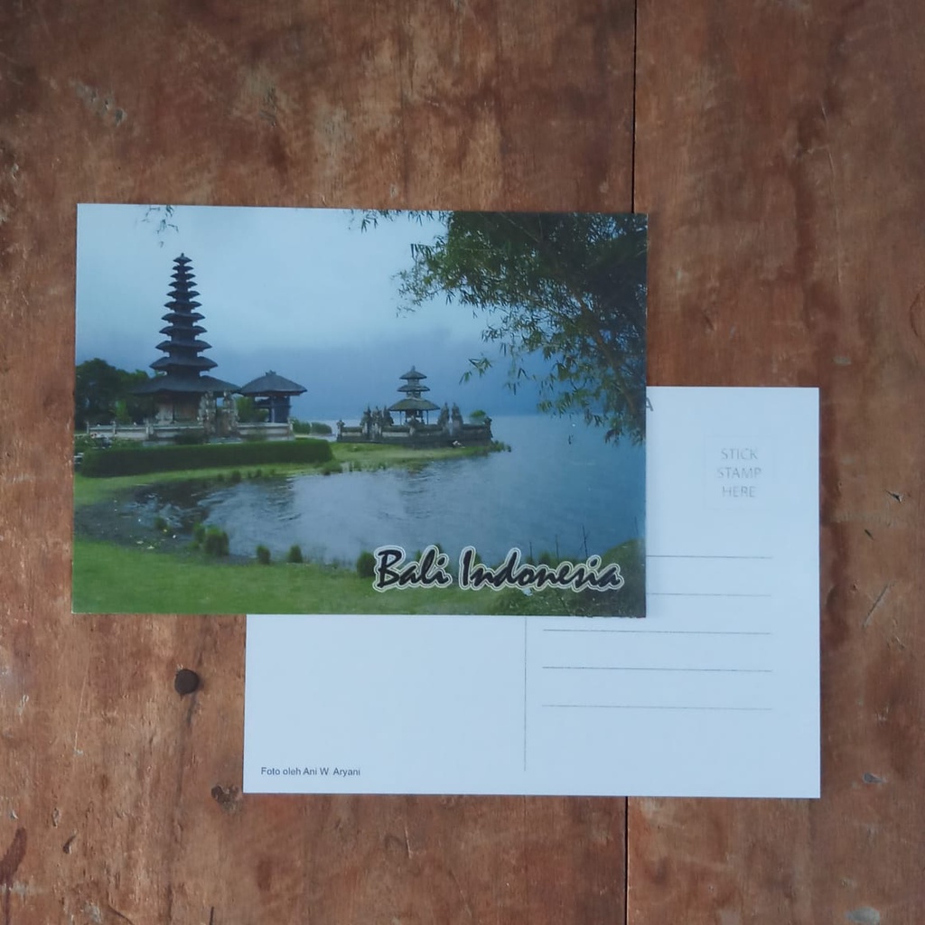 

KARTU POS INDONESIA POSTCARD PURA BALI ISI 8 LEMBAR BISA CAMPUR MOTIF LAIN