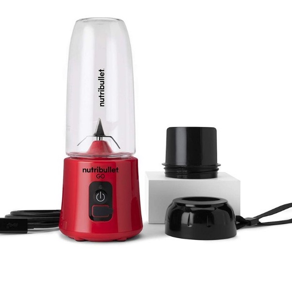 Nutribullet Go Blender Portable Red 385 ml