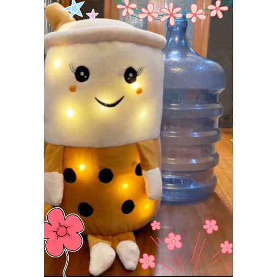 Boneka Boba Tangan Kaki Led Jumbo Galon Uk 50Cm Mainan Anak Viral Murah