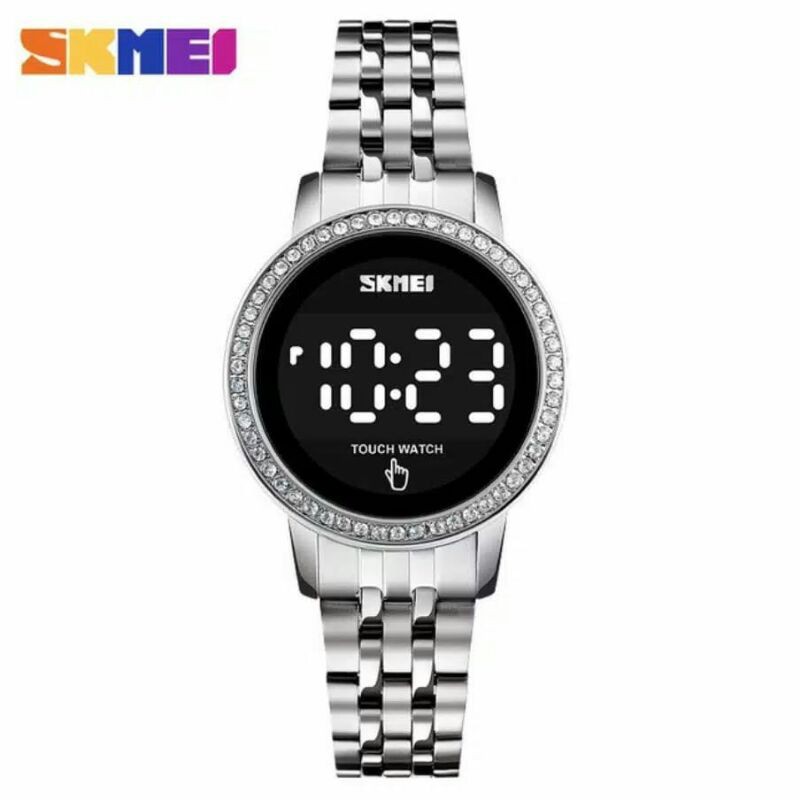 JAM TANGAN WANITA SKMEI 1669 TOUCH SCREEN ORIGINAL TAHAN AIR