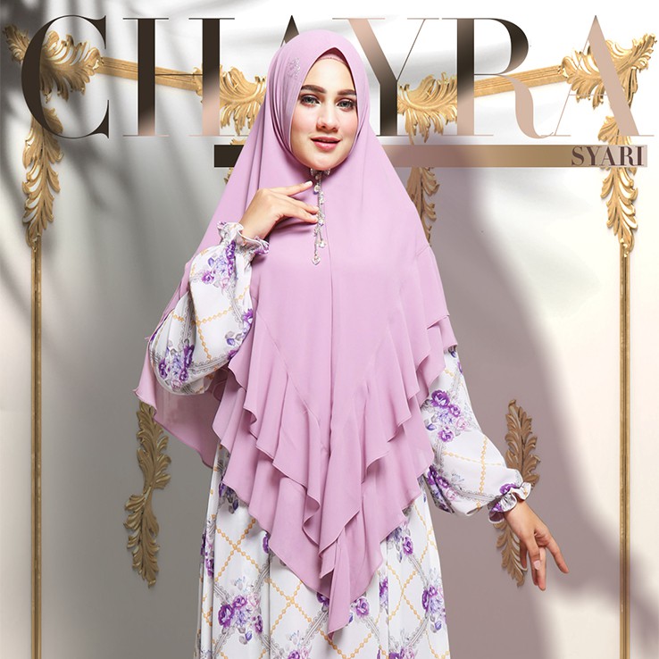 Dress Muslim ll Dress muslim Wanita ll Syari Set ll Dress ll syari ll Chayra Syari BY TIKA Ramlan (C