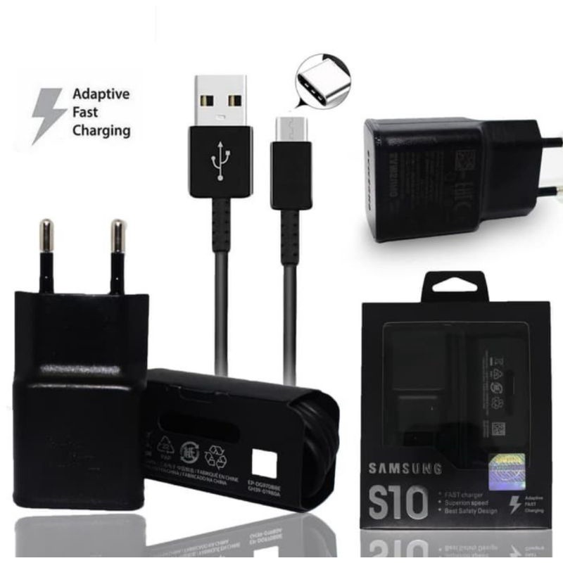 CHARGER  CASAN TC SAMSUNG S10 KABEL TYPE C