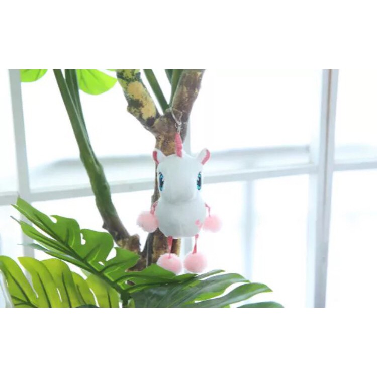 GANTUNGAN KUNCI UNICORN KUDA PONY FLAMINGO KEYCHAIN