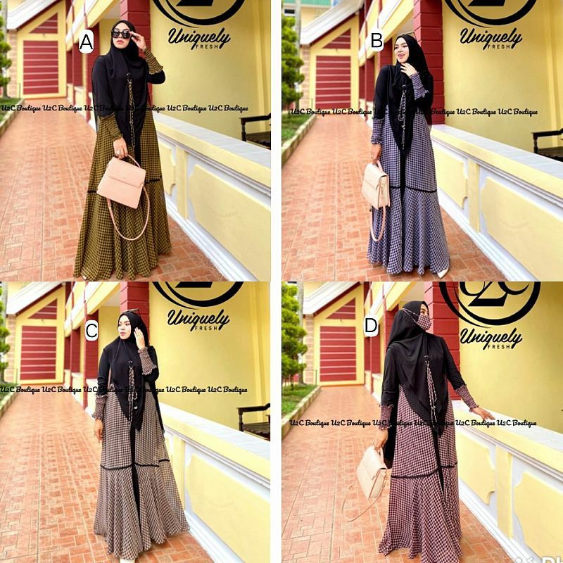 GAMIS SYARI ZAKIAH BY U2C GAMIS SYARI PREMIUM BAJU SYARI ORIGINAL GAMIS SYARI MEWAH