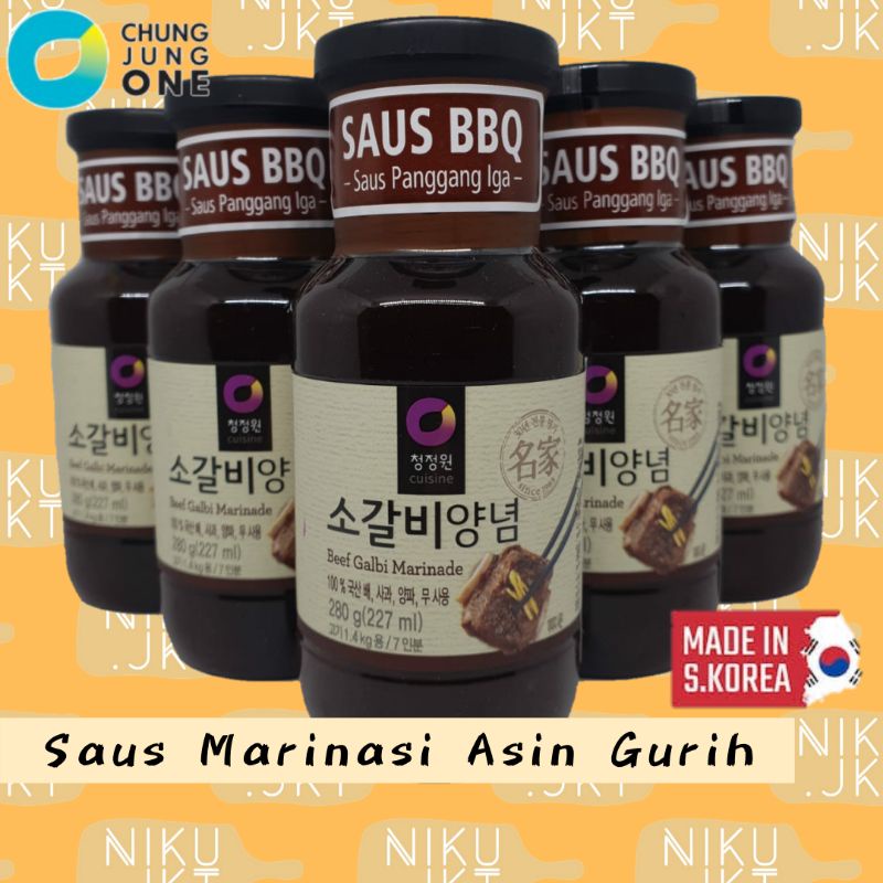 

CHUNG JUNG ONE Beef Galbi Marinade Saus Marinasi Korea (Asin) - 280gr