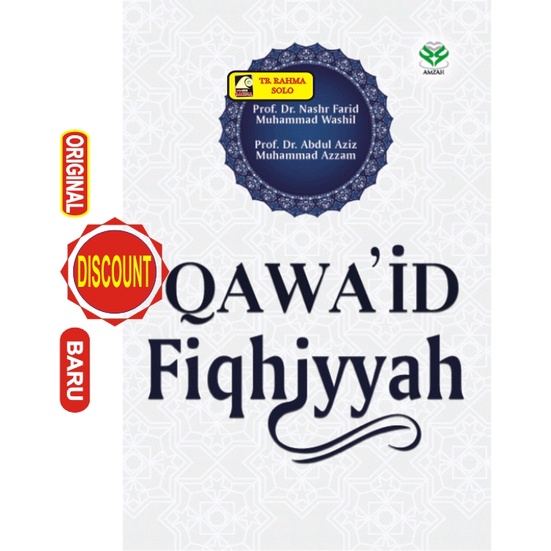 Qawaid Fiqhiyyah Nashr Farid Muhammad Washil Amzah 2019 Buku Asli Original Ori grosir