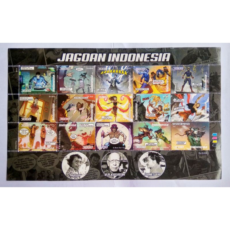 

Prangko Jagoan Indonesia